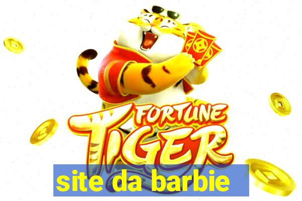 site da barbie - jogos